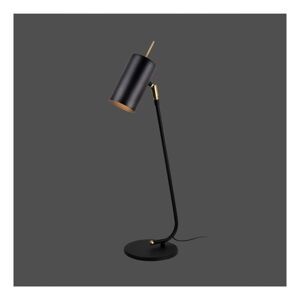 Černá stolní lampa Squid Lighting Geo, výška 60 cm