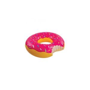 Růžový nafukovací kruh Gadgets House Donut, Ø 105 cm