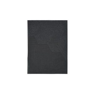 Černé prostírání Zone Hexagon, 30 x 40 cm