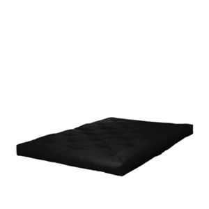 Černá středně tvrdá futonová matrace 120x200 cm Comfort Black – Karup Design