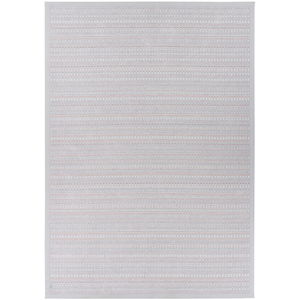 Světle šedý oboustranný koberec Narma Esna Silver, 80 x 250 cm