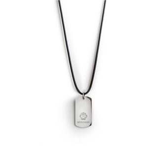 Pánský náhrdelník s přívěskem z nerezové oceli Monomen Duro
