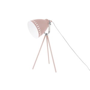 Růžová stolní lampa Leitmotiv Tristar
