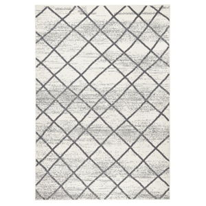 Světle šedý koberec Zala Living Rhombe, 70 x 140 cm