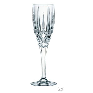 Sada 2 přípitkových sklenic z křišťálového skla Nachtmann Noblesse, 160 ml