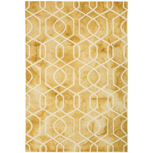 Žlutý koberec Asiatic Carpets Fresco, 200 x 300 cm