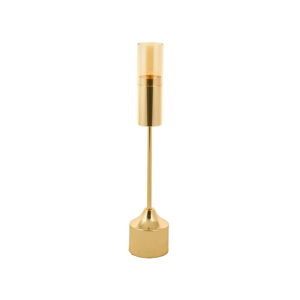 Svícen zlaté barvy Santiago Pons Luxy, výška 44 cm