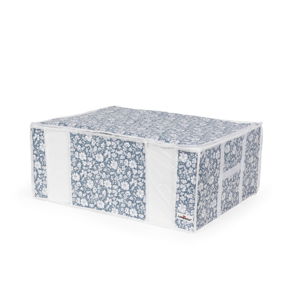Modrý vakuový úložný box na oblečení Compactor Signature Vicky 3D Vacuum Bag, 210 l