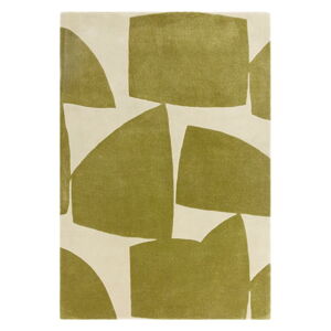 Zelený ručně tkaný koberec z recyklovaných vláken 160x230 cm Romy – Asiatic Carpets