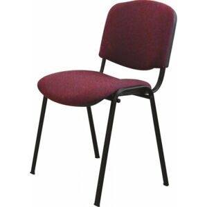 Tempo Kondela Jednací židle ISO NEW - bordová + kupón KONDELA10 na okamžitou slevu 3% (kupón uplatníte v košíku)