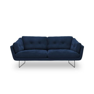 Královsky modrá třímístná pohovka se sametovým potahem Windsor & Co Sofas Gravity