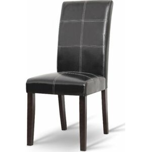 Tempo Kondela Jídelní židle RORY - černá + kupón KONDELA10 na okamžitou slevu 10% (kupón uplatníte v košíku)