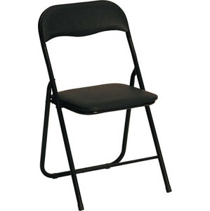 Halmar Skládací židle K5 - černá