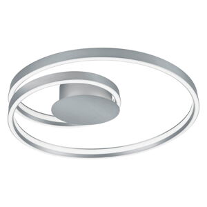 Šedé LED stropní svítidlo s hlasovým ovládáním/s ovládáním pomocí mobilní aplikace s kovovým stínidlem Ciola – CINQUE