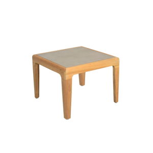 Zahradní odkládací stolek z teakového dřeva s HPL deskou Ezeis Aquariva