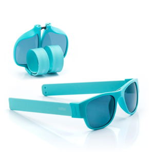 Tyrkysové sluneční srolovatelné brýle InnovaGoods Sunfold PA4