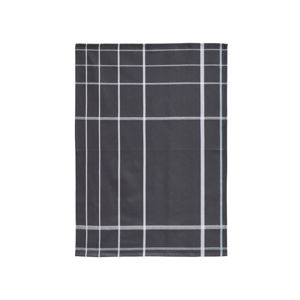 Tmavě šedá bavlněná kuchyňská utěrka Zone Garro, 50 x 70 cm
