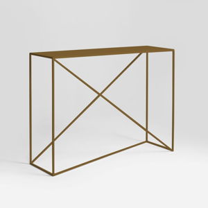 Konzolový stolek ve zlaté barvě Custom Form Memo