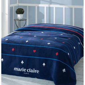 Modrá deka Marie Claire, 150 x 200 cm