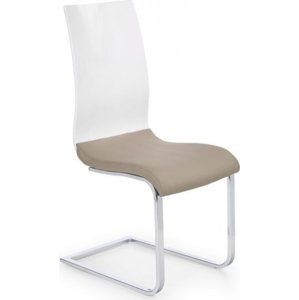 Halmar Jídelní židle K198 Bílá/černá