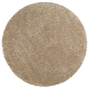 Béžový kulatý koberec Universal Aqua, ø 100 cm