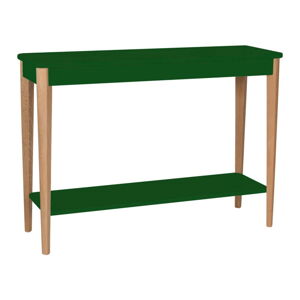 Tmavě zelený stolek Ragaba Ashme, šířka 105 cm