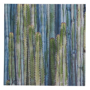 Nástěnný obraz na plátně Geese Modern Style Cactus Dos, 70 x 70 cm