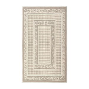 Krémový bavlněný koberec Floorist Regi, 120 x 180 cm