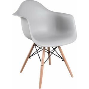 Tempo Kondela Židle DAMEN -šedá + kupón KONDELA10 na okamžitou slevu 10% (kupón uplatníte v košíku)