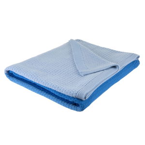 Modrá deka Bella Maison Romano Blanket Single, 160 x 220 cm
