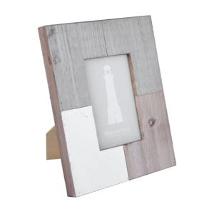 Šedo-bílý fotorámeček Ego Dekor Quatro, 20 x 25,3 cm
