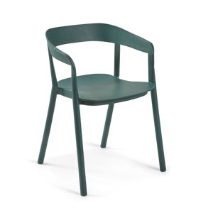 Zelená jídelní židle La Forma Niels