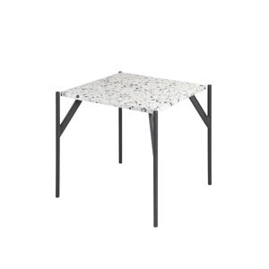 Příruční stůl s deskou z materiálu teraco RGE Terrazzo Cosmos, 50 x 50 cm