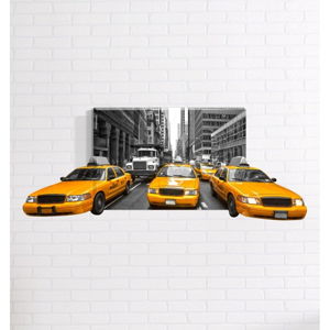 Nástěnný 3D obraz Mosticx Taxi, 40 x 60 cm