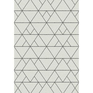 Bílý koberec Universal Nilo, 133 x 190 cm