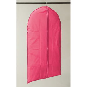 Růžový závěsný obal na šaty Compactor Garment, délka 137 cm