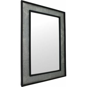 Tempo Kondela Zrcadlo ELISON TYP 9 - stříbrná / černá + kupón KONDELA10 na okamžitou slevu 3% (kupón uplatníte v košíku)