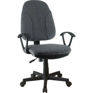 Tempo Kondela Kancelářská židle DEVRI - šedá  + kupón KONDELA10 na okamžitou slevu 3% (kupón uplatníte v košíku)