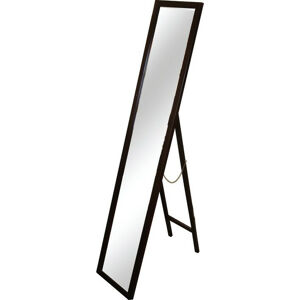 Tempo Kondela Zrcadlo MALKIA TYP 4 - dřevěný rám hnědé barvy + kupón KONDELA10 na okamžitou slevu 3% (kupón uplatníte v košíku)