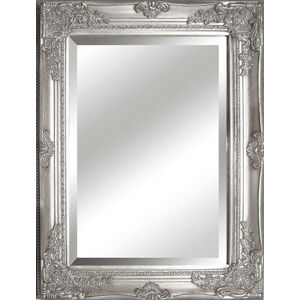 Tempo Kondela Zrcadlo MALKIA TYP 6 - stříbrný dřevěný rám + kupón KONDELA10 na okamžitou slevu 3% (kupón uplatníte v košíku)
