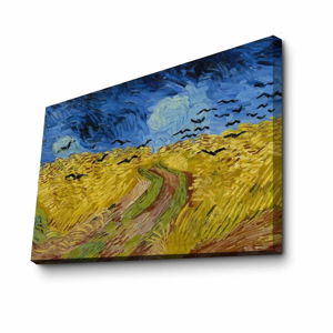 Nástěnná reprodukce na plátně Van Gogh, 100 x 70 cm