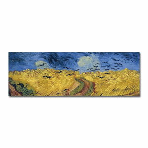 Nástěnná reprodukce na plátně Vincent Van Gogh, 90 x 30 cm