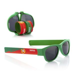 Zelené sluneční srolovatelné brýle InnovaGoods Sunfold Mondial Portugal