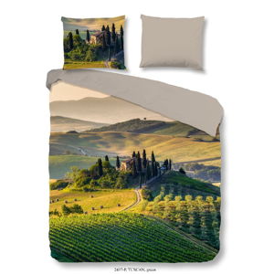 Bavlněné povlečení Good Morning Tuscan, 200 x 200 cm