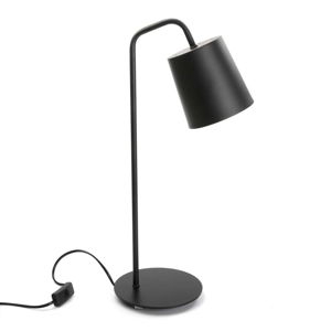 Černá stolní lampa Versa Balance