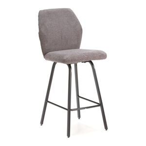 Tmavě šedé barové židle v sadě 4 ks 65 cm Bei – Marckeric