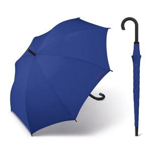 Tmavě modrý větruodolný holový deštník Ambiance Esprit, ⌀ 105 cm