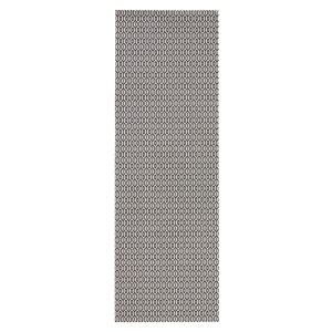 Černo-bílý venkovní koberec NORTHRUGS Coin, 80 x 150 cm