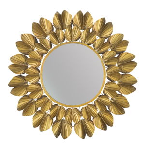 Nástěnné zrcadlo Mauro Ferretti Goldy, ø 78,5 cm