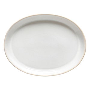 Bílý kameninový servírovací talíř Costa Nova Roda, 34 x 24,7